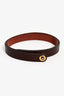 Hermès 2021 Beton/Rouge Canvas Leather Herbag 31