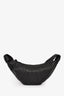 Lemaire Black Leather Small Croissant Bag