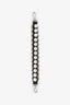 Fendi Black Leather Faux Pearl Bag Strap