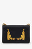 Versace Black/Gold Barocco 'Icon' Shoulder Bag