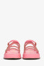 Pre-loved Chanel™ Pink Chain Detail Gladiator Sandals Size 37C