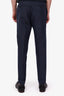 Tom Ford Navy Mohair Silk Trousers Size 48 Mens