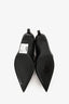 Hermès Black Leather 'Kiara 40' Heels Size 38