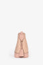 Gucci Pink Canvas GG Supreme Striped Small Ophidia Shoulder Bag