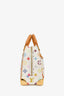 Louis Vuitton x Takashi Murakami White Multicolour Top Handle Bag