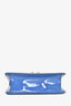 Christian Dior Blue Patent Leather Cannage Miss Dior Promenade Crossbody