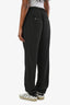 Rick Owens P/E 21 Pantalon de jogging « Phlegethon » en mélange de soie noir Taille 6