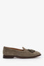 Ralph Lauren Purple Label Olive Suede Tassel Sage Loafer Size 9.5 Mens