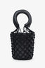 Staud Black Moreau Net Bucket Bag