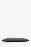 Alaïa Black/White Leather Perforated MM Zip Pochette