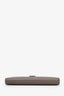 Hermès 2015 Etoupe Epsom Leather Bearn Soufflet Long Wallet