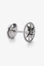 Christian Dior 18K White Gold Diamond Set Rose Des Vents Small Single Earring