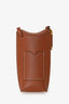 Loewe 2024 Brown Leather 'Gate Pocket' Crossbody Phone Holder Bag