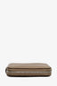 Hermès 2017 Etoupe Epsom Leather Zip Silk'In Wallet