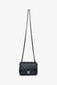 Pre-loved Chanel™ 2013-14 Navy Caviar Leather Mini Square Classic Flap