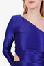 Gauge81 Purple One Shoulder Cut Out Mini Dress Size XS