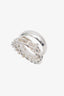Hermès Sterling Silver Boucle Sellier Inflexible Ring, Large Model