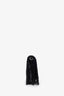 Christian Dior 2009 Black Quilted Cannage Patent Leather Lady Dior Wallet on Chain