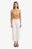 Agolde White Cropped Jeans Size 26