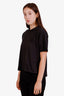 Loewe Black Anagram Embroidered T-Shirt Size XS