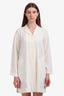 Dries Van Noten Vintage White Blazer Midi Dress Size 36