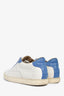 Hermès White/Blue Alligator 'Quicker' Sneaker Size 42 Mens
