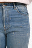 Valentino Light Wash Studded Straight Leg Jeans Size 32