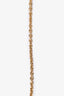 Hermès Gold Tone Chaine d'Ancre Pendant Necklace