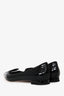 Miu Miu Black Patent Toe Flats Size 35