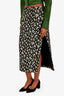 Gucci Green/Black 'Bloom Daisy' Midi Skirt Size 42