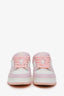 Louis Vuitton White/Pink Monogram Sneakers Size 6.5