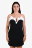 Filiarmi Black/White 'Dolly' Mini Dress Size 6