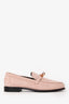 Hermès Pink Suede Leather 'Destin' Loafers Size 37
