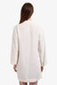 Dries Van Noten Vintage White Blazer Midi Dress Size 36