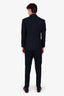 Tom Ford Navy Wool Single Breasted Two Piece Suit Size 48 Mens