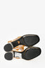 Prada Gold Metallic Bow Embellished Heels Size 36