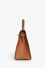 Hermès 2019 Gold Epsom Leather Kelly 28 with Strap