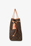 Louis Vuitton 2018 Monogram Rose Ballerine Neverfull MM with Pouch