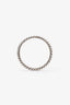 Gucci Silver GG Floral Wide Ring