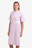 Ambush Pink Cotton T-Shirt Dress Size 2