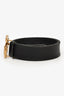 Gucci Black Leather GG Marmont Thick Belt Size 80 32