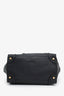 Celine Black Leather Micro Luggage Tote