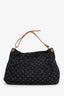 Louis Vuitton 2011 Black Denim Monogram Daily PM Bag