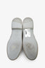 Pre-loved Chanel™ Grey Quilted Leather Turnlock CC Loafers Size 38C