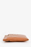 Pre-loved Chanel™ Brown Quilted Lambskin Leather Cardholder