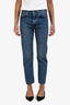 Toteme Navy Denim Straight Legged Jeans Size 26