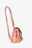 Chloe Pink Leather Suede Mini Faye Backpack