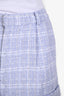 Cami NYC Blue/White Tweed Mini 'Casey' Shorts Size 4