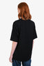 Acne Studios Black Logo Neckline Short Sleeve T-Shirt Size XS