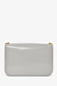 Gucci Grey Calfskin Horsebit Siena Small Shoulder Bag
